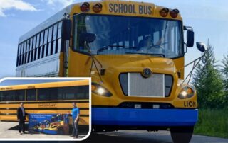 Net Zero Challenge Electric School Bus Switzer-CARTY Transportation