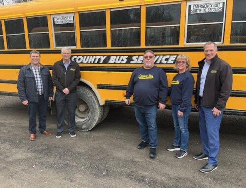 Switzer-CARTY Transportation Acquires County Bus Service (Foxboro, ON)
